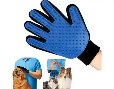 Guante Quitapelos de Mascotas para Mano Derecha 1 Unidad