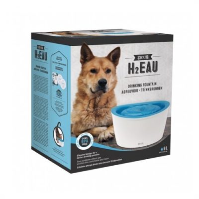 ZEUS Bebedero Fuente Para Perros 6L