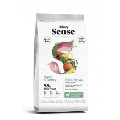 Dibaq Sense Grain Free Pato y Pavo Light or Senior