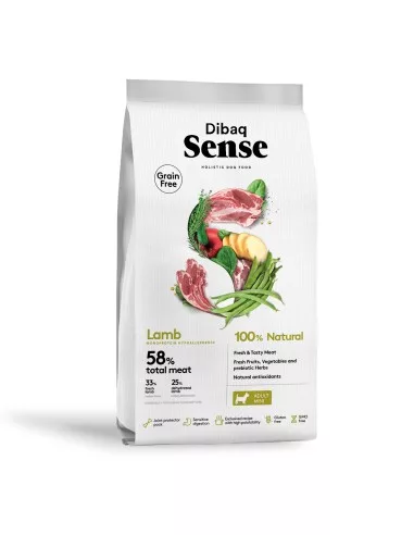 Dibaq Sense Grain Free Cordero Mini 6KG