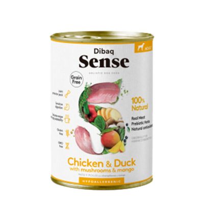 Dibaq Sense Lata Pollo y Pato 0,38KG