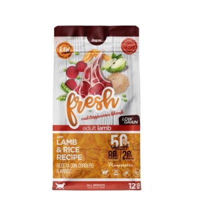 Fresh mediterranean blend adult lamb 12kg