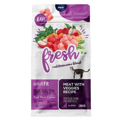 Adult fit Fresh Cat mediterranean blend 2kg Con pegatina