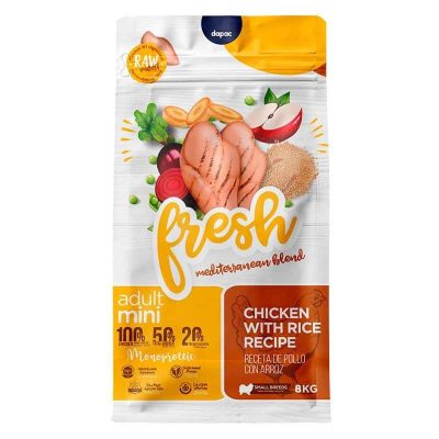 Fresh mediterranean blend adult mini 8kg Con pegatina