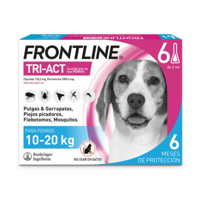 FRONTLINE TRI-ACT 10-20 KG 6 PIPETAS