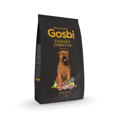 Gosbi Exclusive Grain Free Adult Maxi Fish with Lamb 12kg